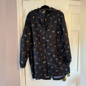 Joules dog with rain jackets